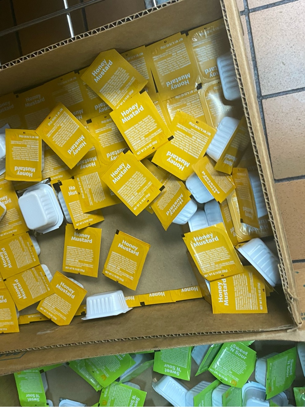McDonald’s Honey Mustard Dipping Sauce (Lot Of 15)